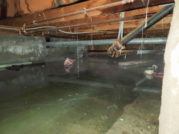 Crawlspace Water Restoration in Mcdonough
